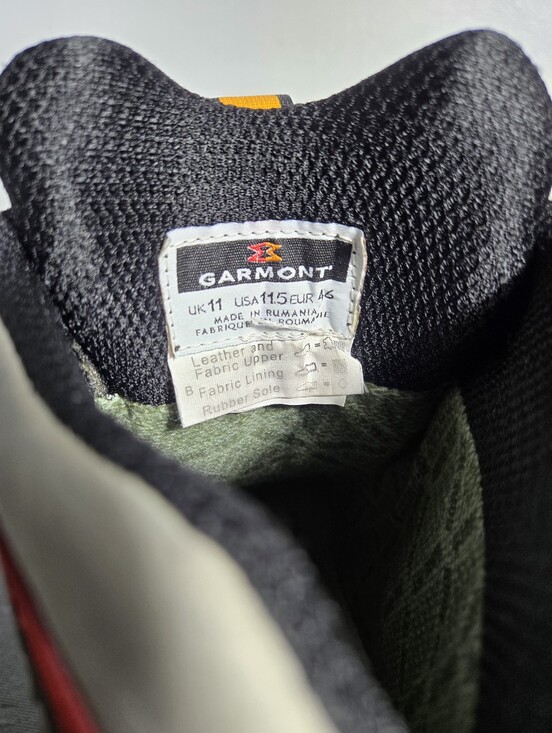 GARMONT GTX tower water proof ankle back packing BOOT leather Men 11.5 $355